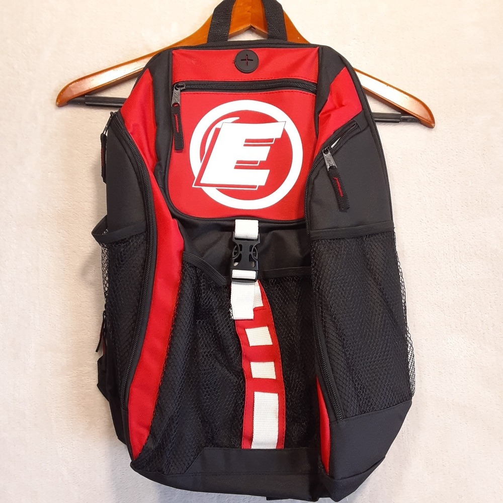 Estes Express Lines Driver Athletic Travel Back Pack Black Red NWOT!
